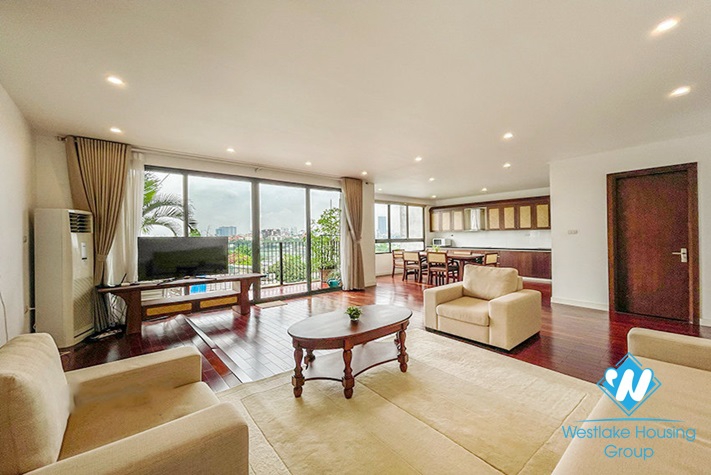 03 bedrooms apartment with nice living room for rent in Xom Chua Dang Thai Mai, Tay Ho